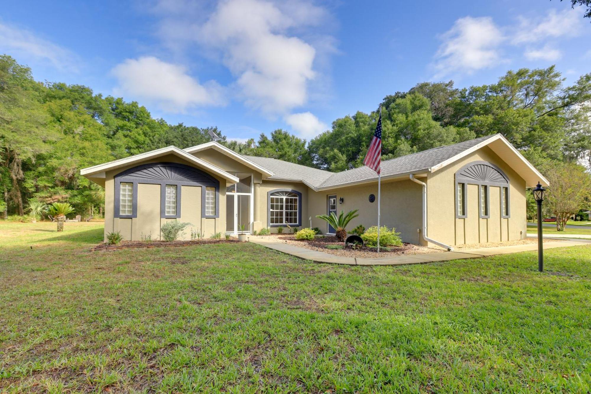 8 Mi To Rainbow Springs Dunnellon Area Home! Dış mekan fotoğraf