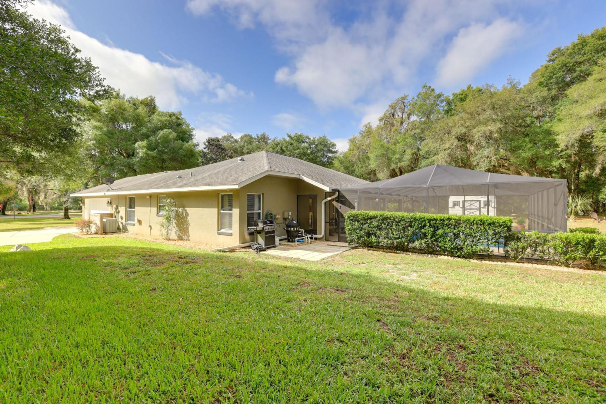 8 Mi To Rainbow Springs Dunnellon Area Home! Dış mekan fotoğraf